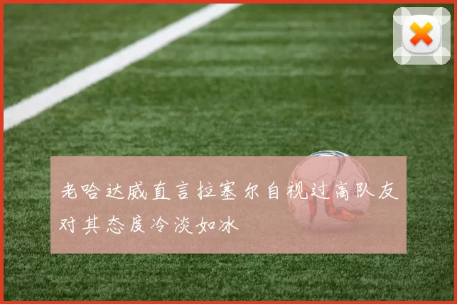 老哈达威直言拉塞尔自视过高队友对其态度冷淡如冰